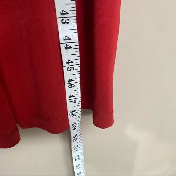 Bailey 44 Womens Red Strappy Side Slit Formal Maxi Dress Size Medium - Picture 5 of 8